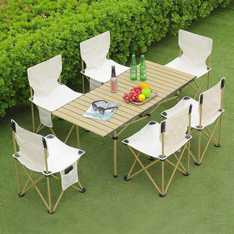 Scaun pliabil cu spătar confortabil pentru activități outdoor 3