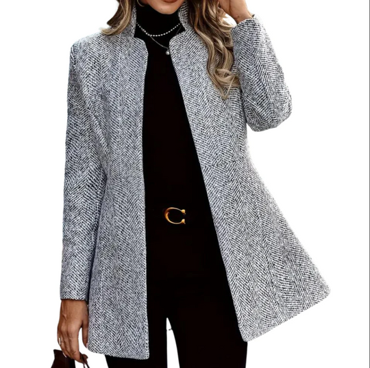 Dame Blazer Elegant Design Polyester-5
