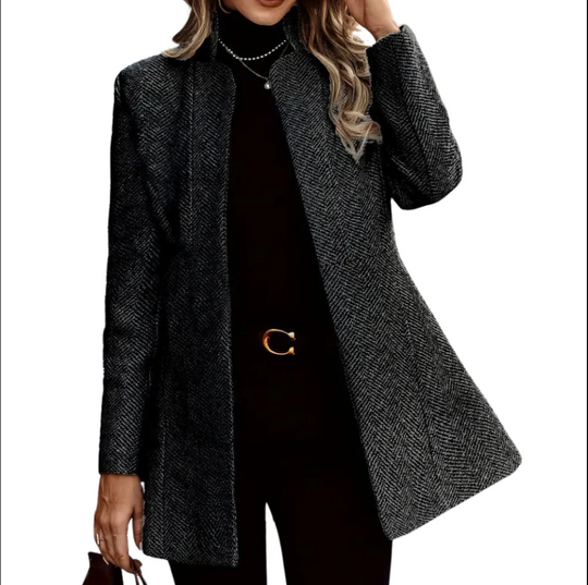 Dame Blazer Elegant Design Polyester-2