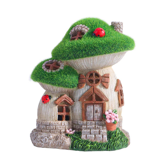 Sculptură de Grădină cu Ciuperci pentru Decorare Solară 8