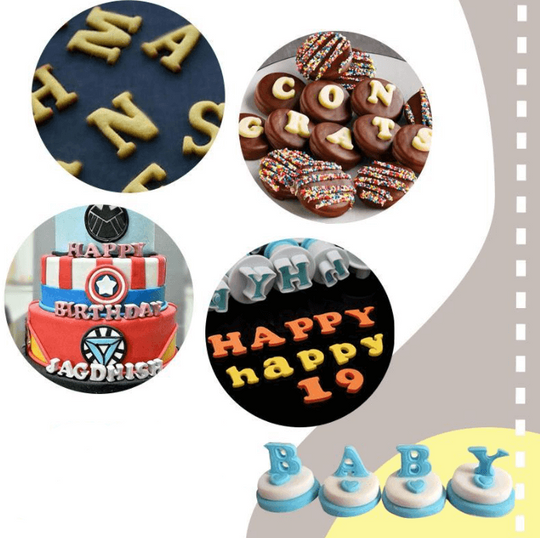 Set De 24 Tăietori Alfabet
