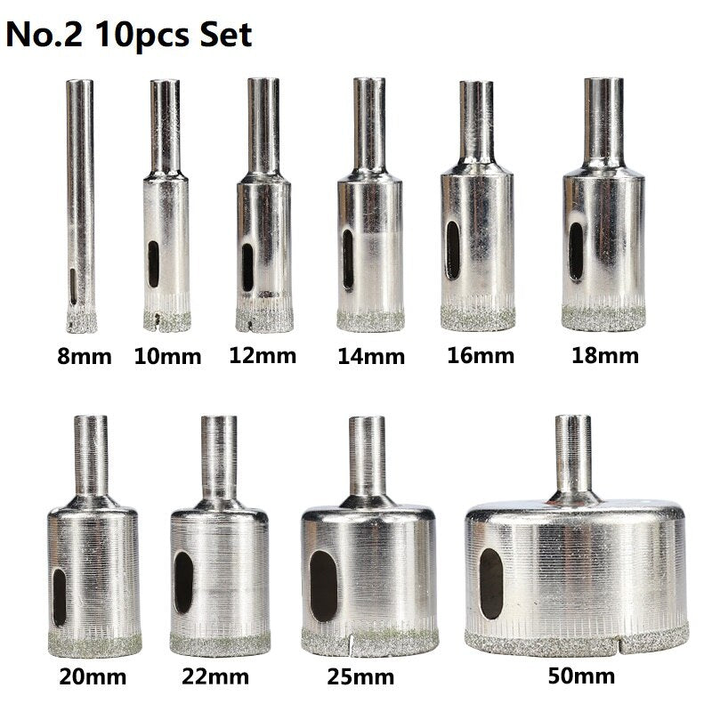 Set De Burghie Cu Diamant Acoperit