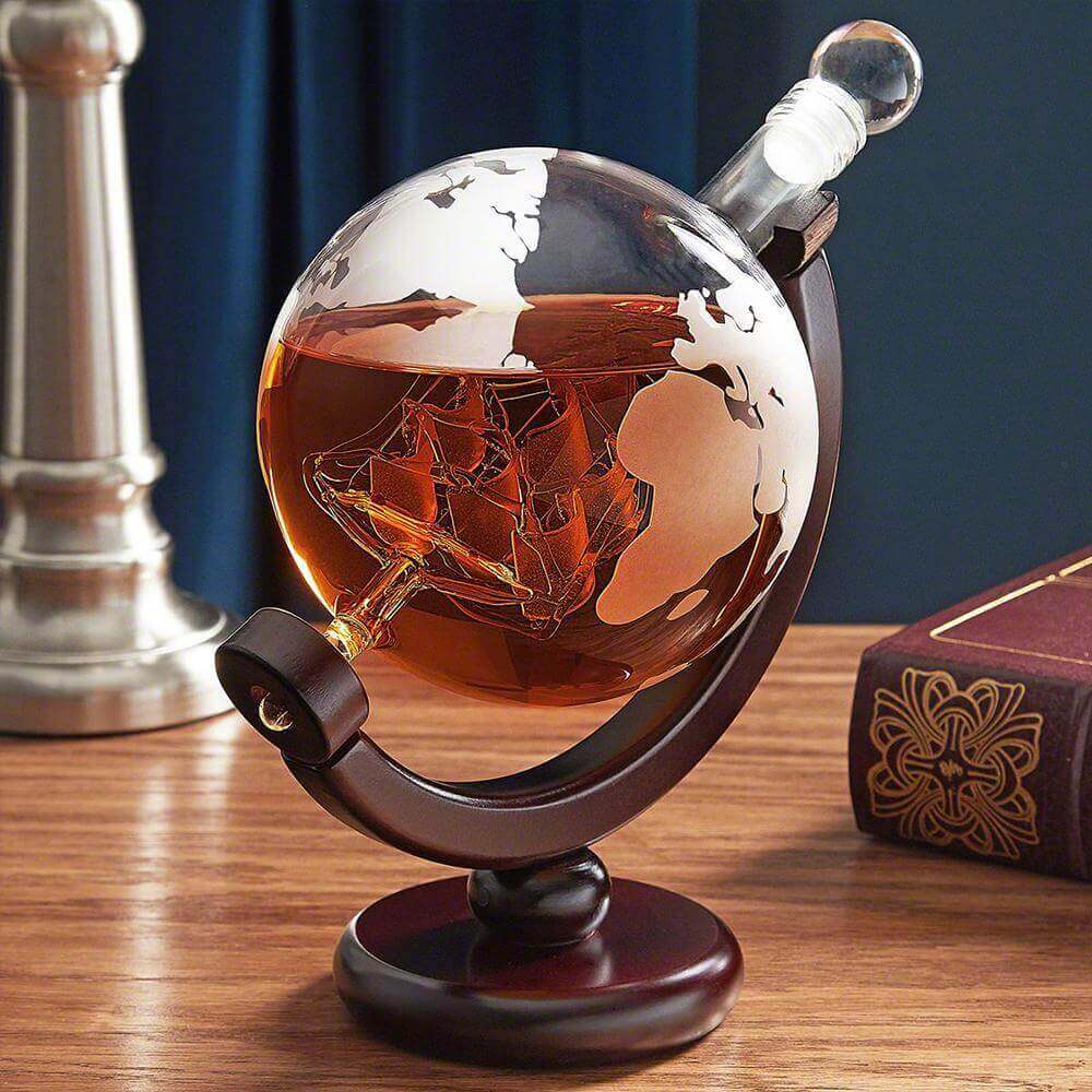 Set Decantor Pentru Whiskey Globe