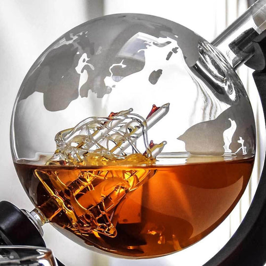 Set Decantor Pentru Whiskey Globe