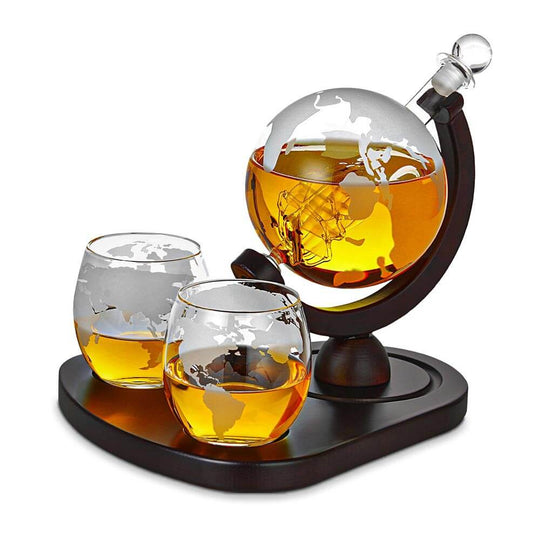 Set Decantor Pentru Whiskey Globe
