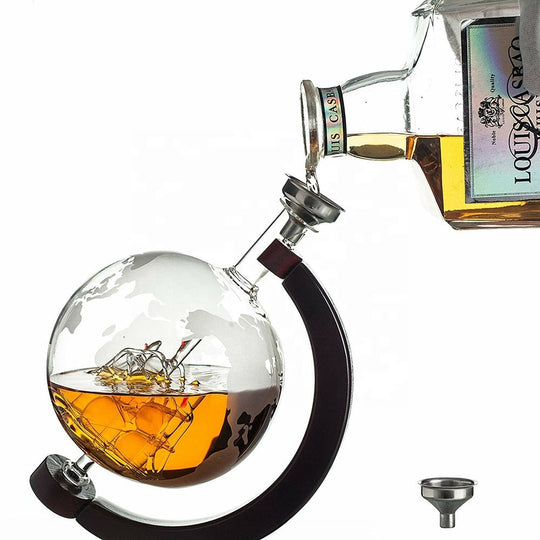 Set Decantor Pentru Whiskey Globe