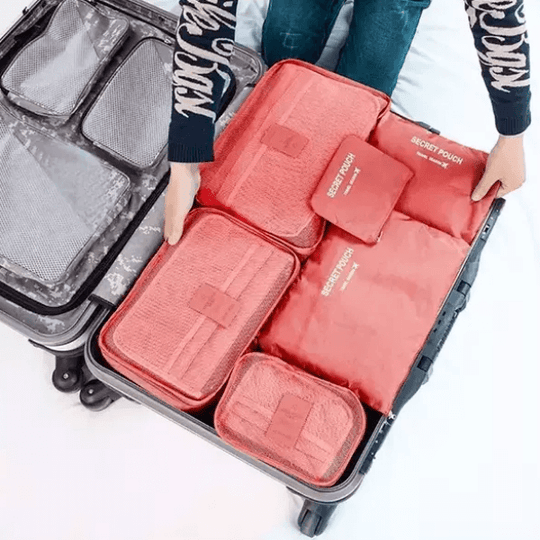 Set Organizatoare Pentru Bagaj
