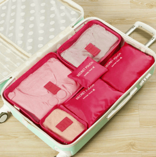 Set Organizatoare Pentru Bagaj