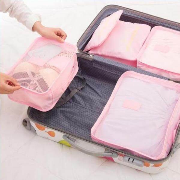 Set Organizatoare Pentru Bagaj