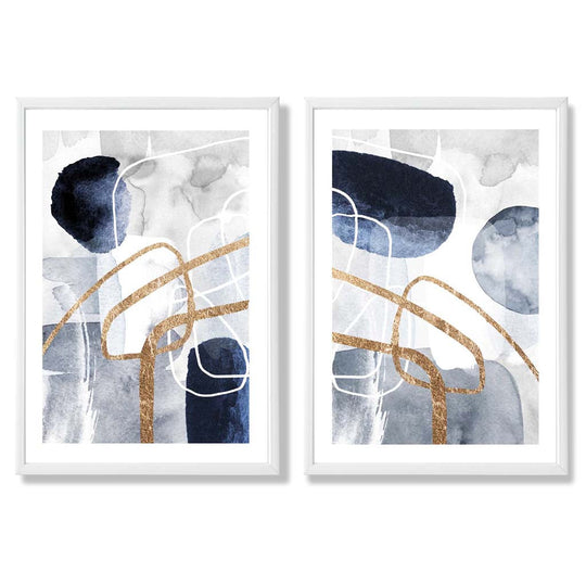 Set Cadre Artă Abstractă pentru Decorare 3
