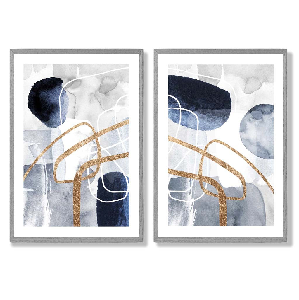 Set Cadre Artă Abstractă pentru Decorare 5