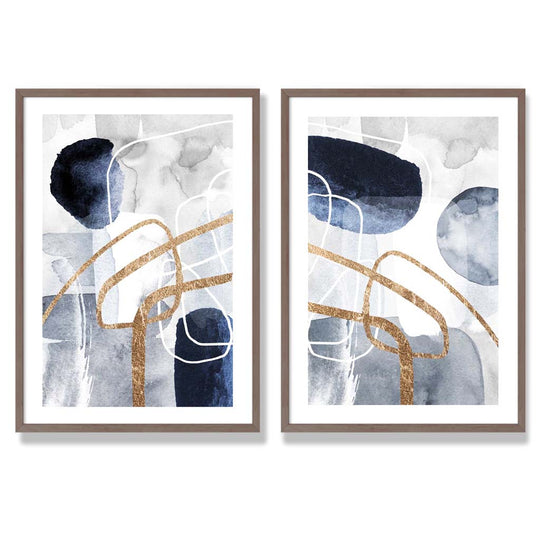 Set Cadre Artă Abstractă pentru Decorare 7