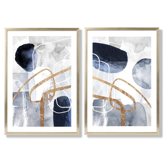 Set Cadre Artă Abstractă pentru Decorare 8