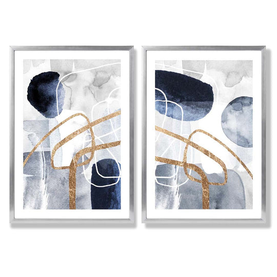 Set Cadre Artă Abstractă pentru Decorare 9