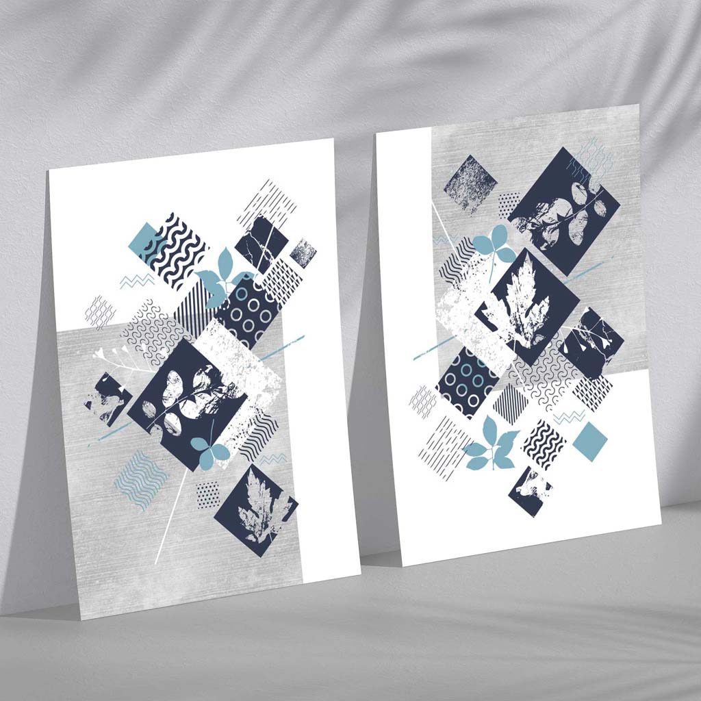 Set Cadre Florale Mixte pentru Decor Interior 2