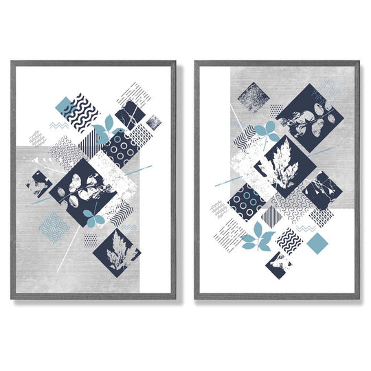 Set Cadre Florale Mixte pentru Decor Interior 4