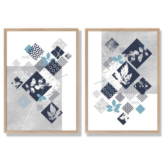Set Cadre Florale Mixte pentru Decor Interior 6