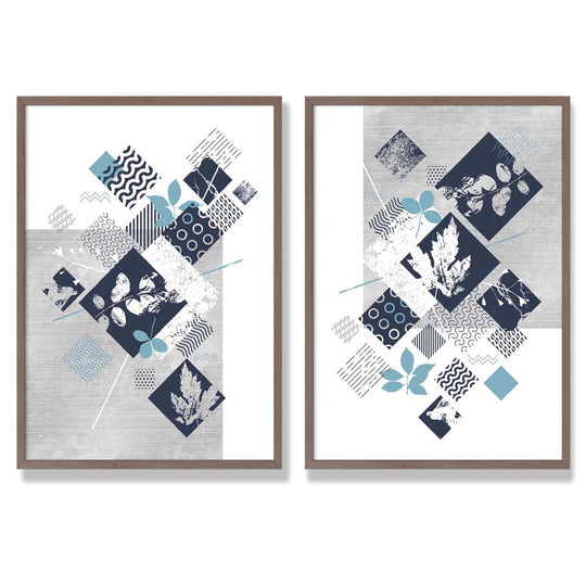 Set Cadre Florale Mixte pentru Decor Interior 7
