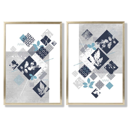 Set Cadre Florale Mixte pentru Decor Interior 8