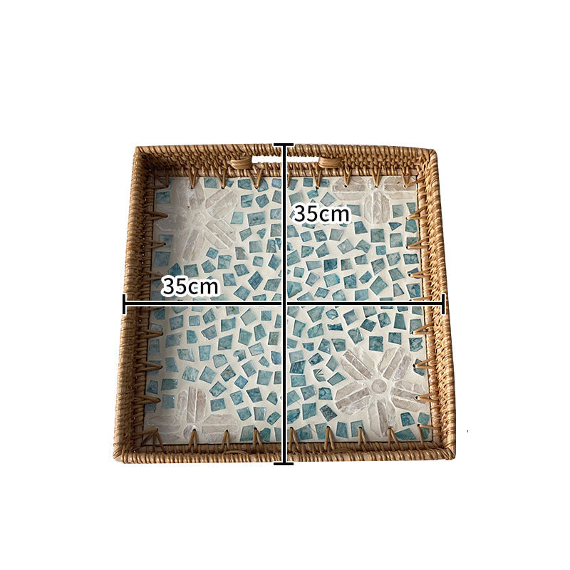Set Platouri de Servire Mozaic Decorativ pentru Femei 7