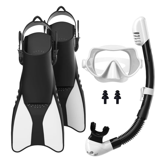 Set Snorkeling Bărbați cu Mască și Aripioare Confortabile 1