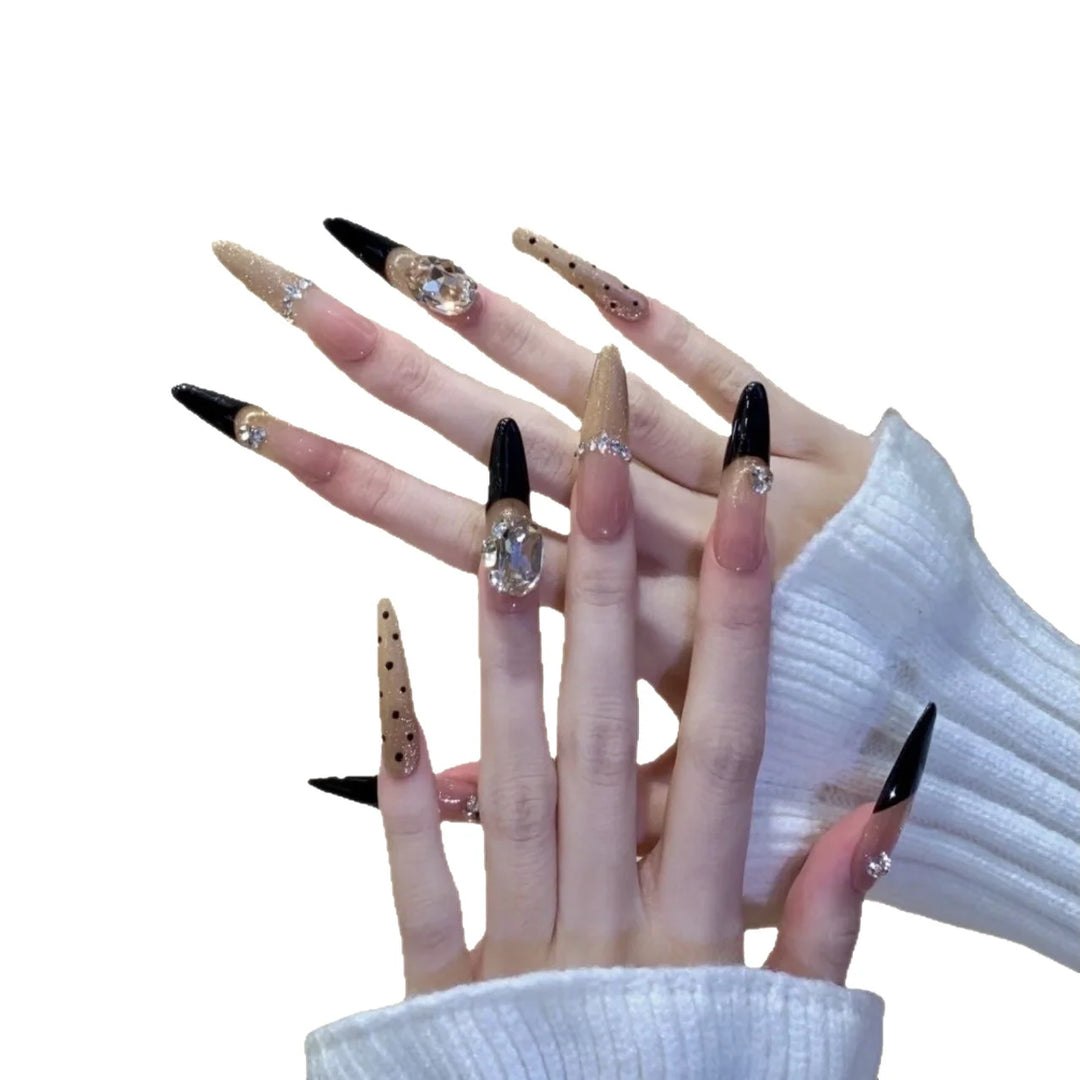 Set Unghii Stiletto cu Prindere prin Presare pentru Femei 4