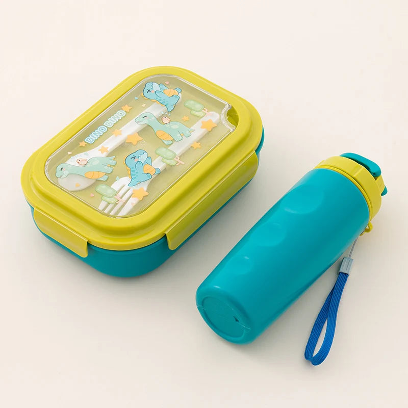Set cutii de prânz Bento pentru copii cu tematică unicorni 8