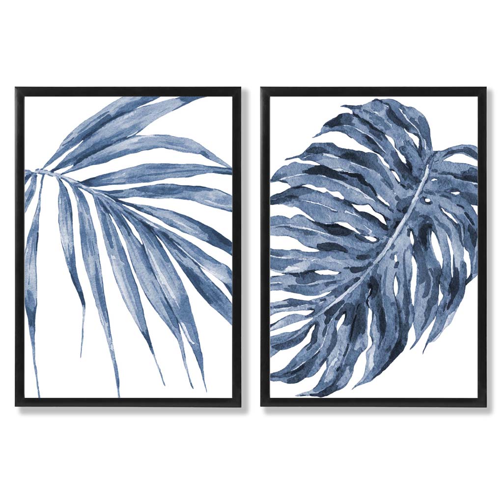 Set de 2 Imprimeuri Artistice Acuarelă Monstera pentru Decor Interior 0