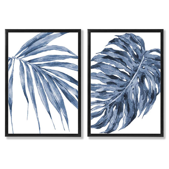 Set de 2 Imprimeuri Artistice Acuarelă Monstera pentru Decor Interior 0