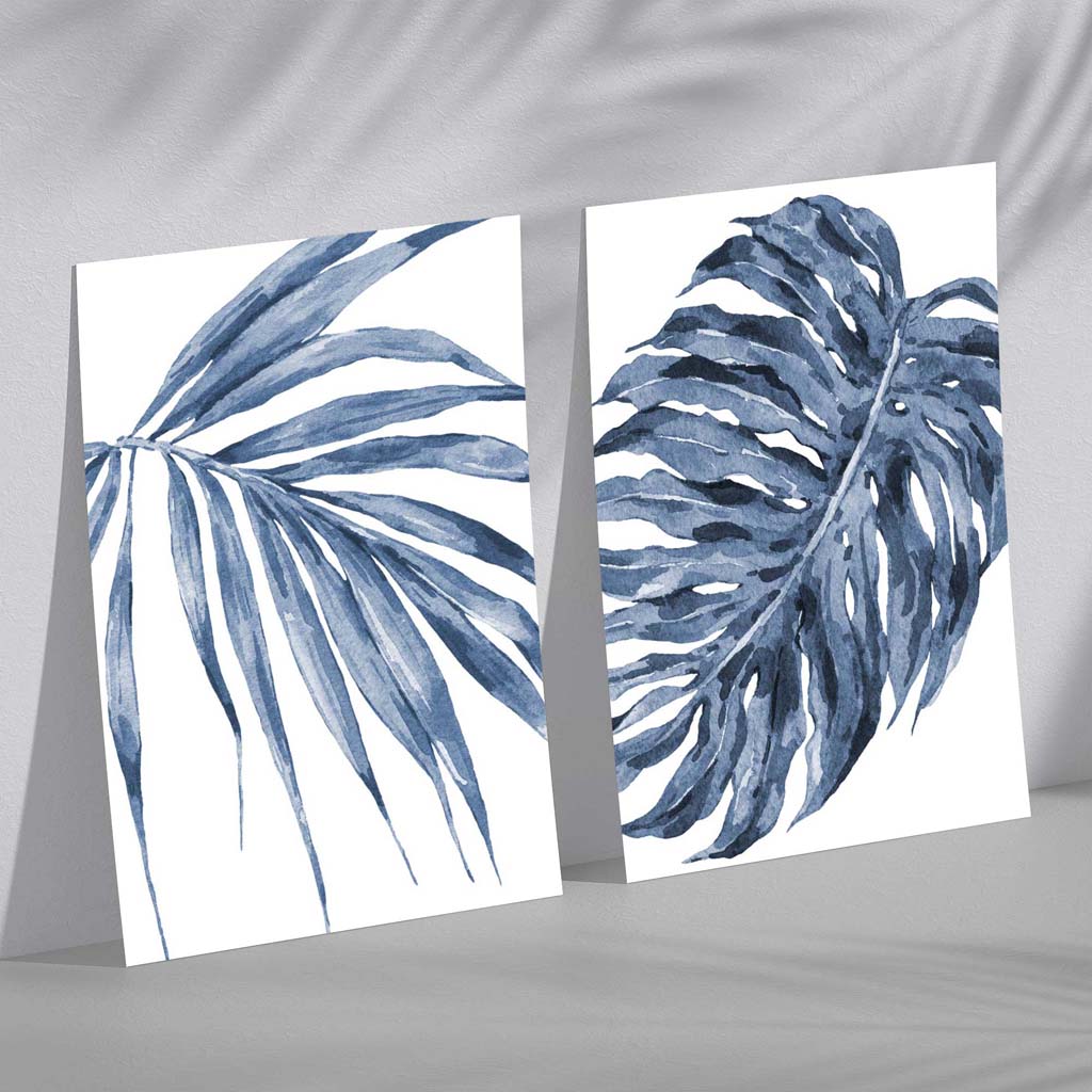 Set de 2 Imprimeuri Artistice Acuarelă Monstera pentru Decor Interior 2