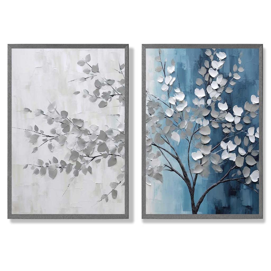 Set de 2 Imprimeuri Artistice Contemporane pentru Decorare Spații de Locuit 4