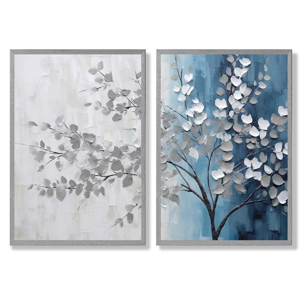 Set de 2 Imprimeuri Artistice Contemporane pentru Decorare Spații de Locuit 5