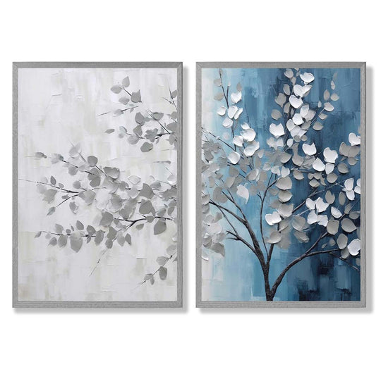 Set de 2 Imprimeuri Artistice Contemporane pentru Decorare Spații de Locuit 5