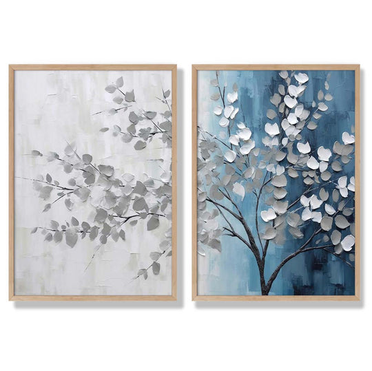 Set de 2 Imprimeuri Artistice Contemporane pentru Decorare Spații de Locuit 6