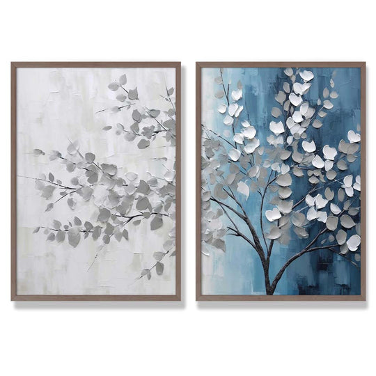 Set de 2 Imprimeuri Artistice Contemporane pentru Decorare Spații de Locuit 7