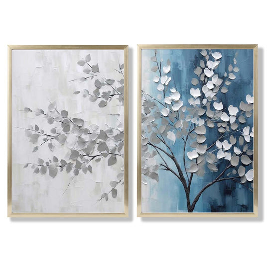 Set de 2 Imprimeuri Artistice Contemporane pentru Decorare Spații de Locuit 8