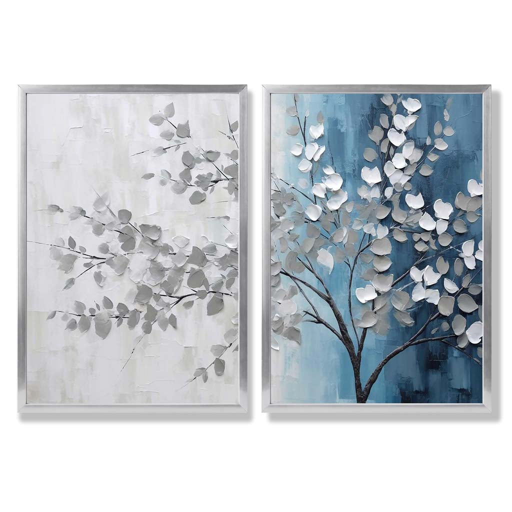 Set de 2 Imprimeuri Artistice Contemporane pentru Decorare Spații de Locuit 9