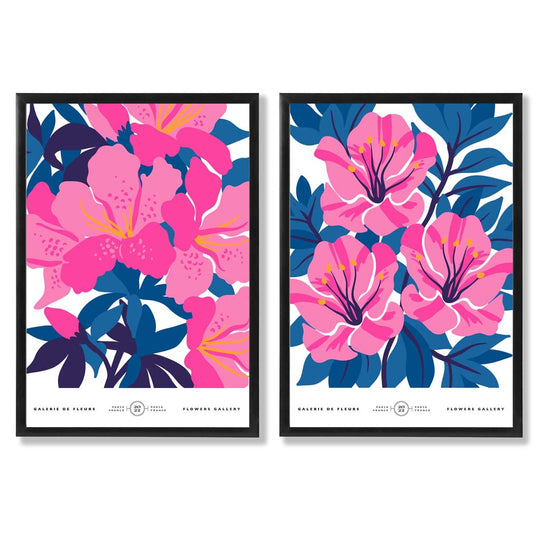Set de 2 Imprimeuri Artistice cu Flori pentru Primăvară 0