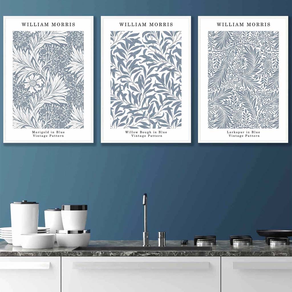 Set de 3 Imprimeuri Artistice de Perete cu Flori pentru Decor Interior 2