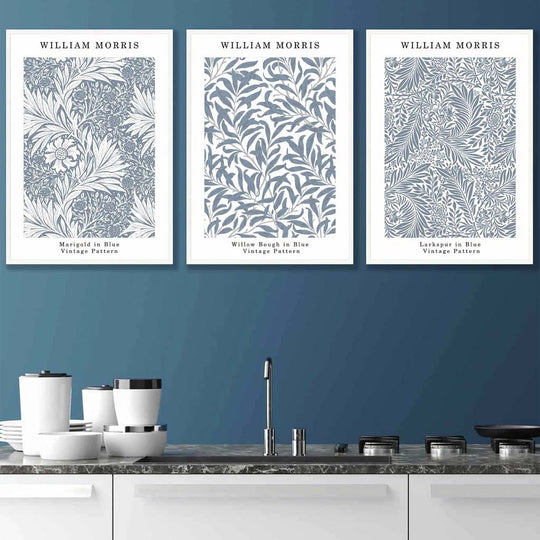 Set de 3 Imprimeuri Artistice de Perete cu Flori pentru Decor Interior 2