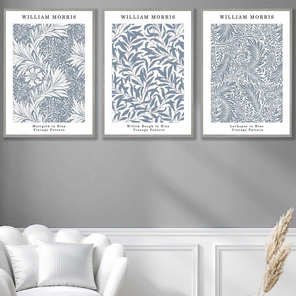 Set de 3 Imprimeuri Artistice de Perete cu Flori pentru Decor Interior 3