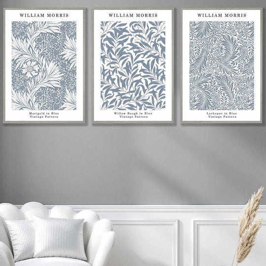 Set de 3 Imprimeuri Artistice de Perete cu Flori pentru Decor Interior 3
