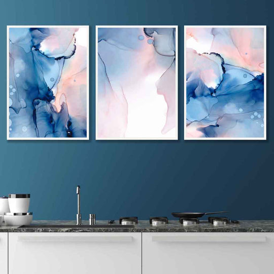 Set de 3 Postere de Artă Abstractă pentru Perete 2