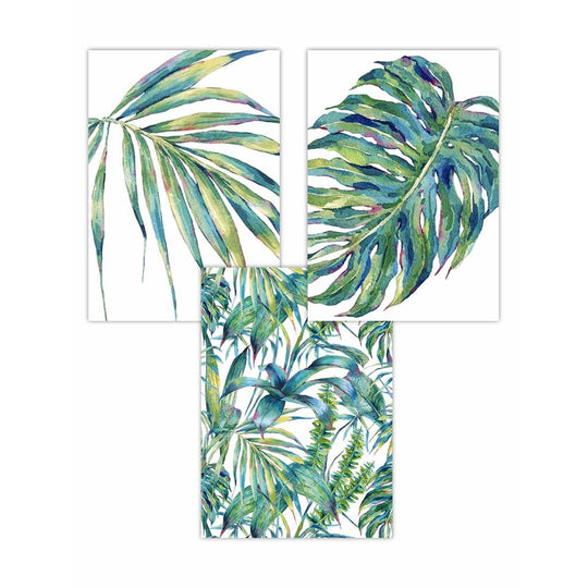 Set de 3 Printuri de Artă Acuarelă Modern pentru Decor Interior 0