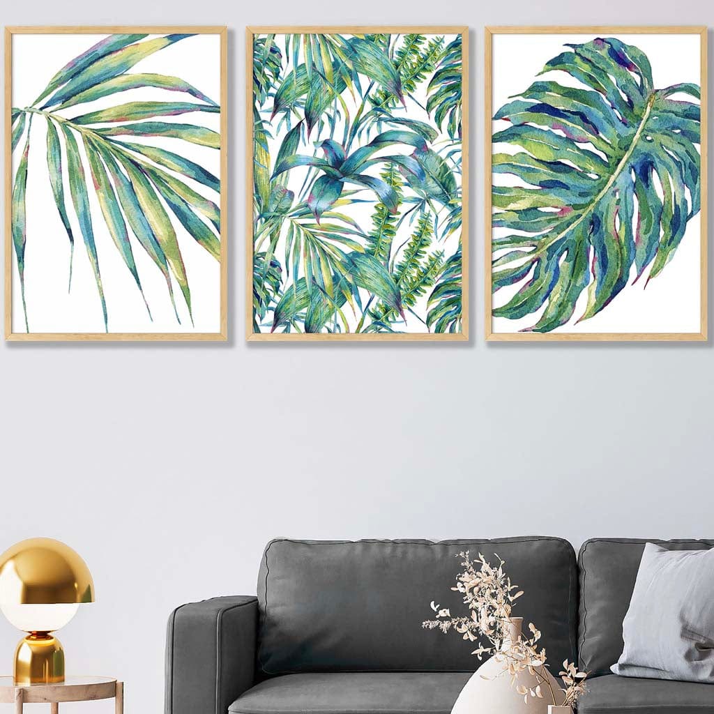 Set de 3 Printuri de Artă Acuarelă Modern pentru Decor Interior 2