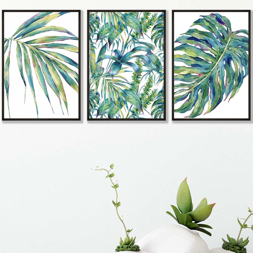 Set de 3 Printuri de Artă Acuarelă Modern pentru Decor Interior 3