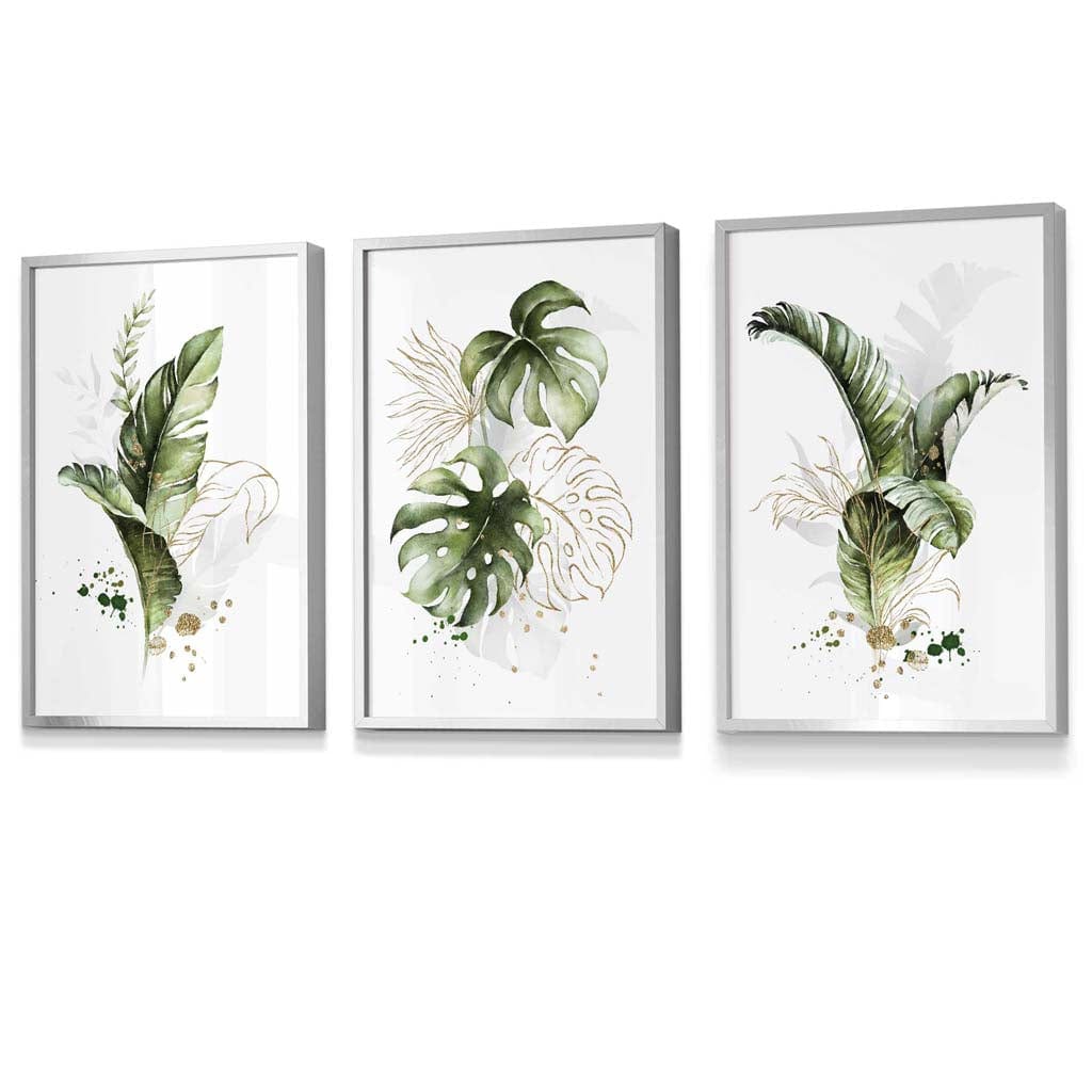 Set de Artă de Perete cu Flori Botanice pentru Decor Interior 3