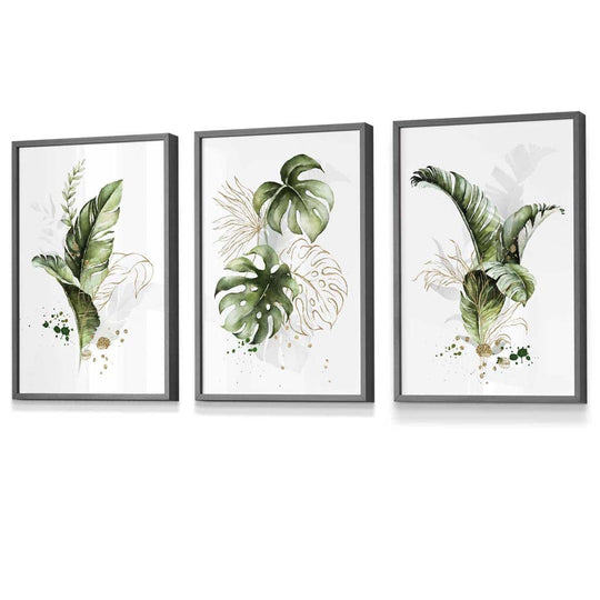 Set de Artă de Perete cu Flori Botanice pentru Decor Interior 5
