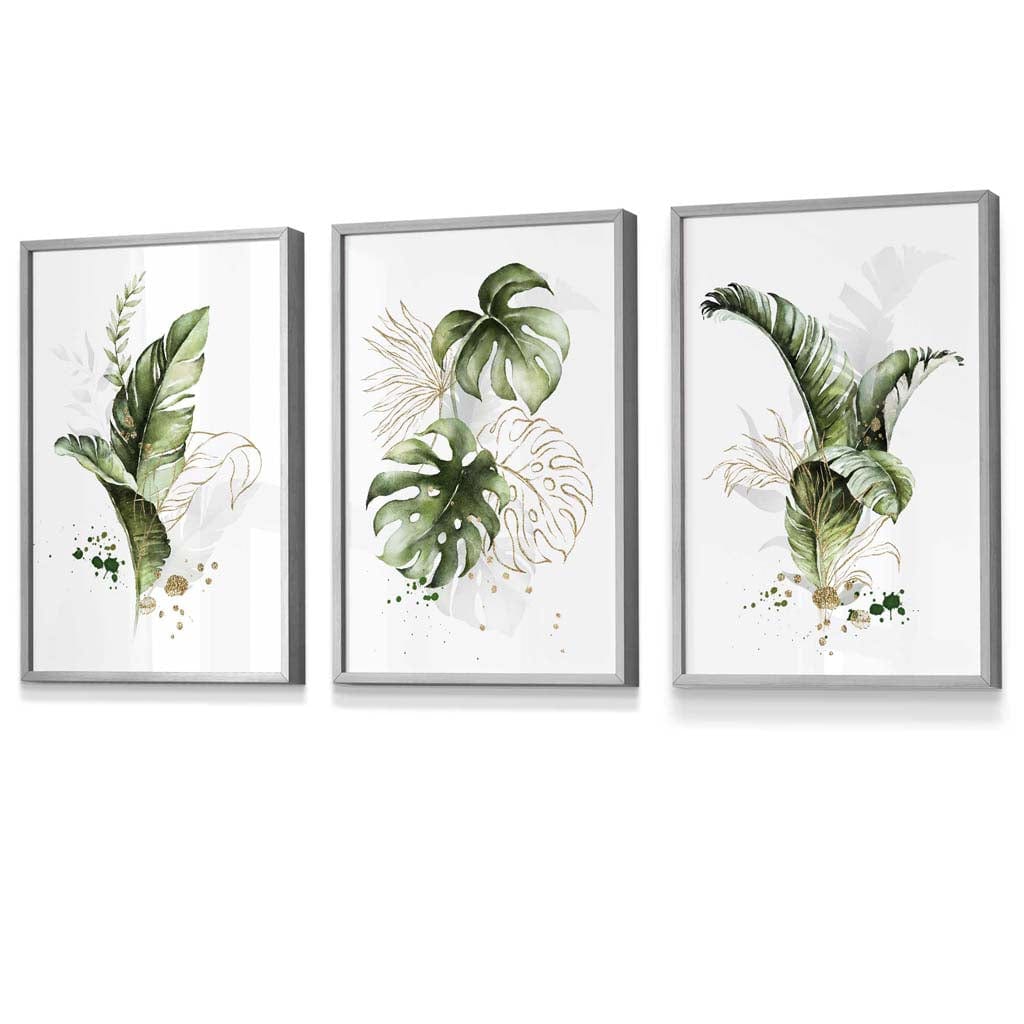 Set de Artă de Perete cu Flori Botanice pentru Decor Interior 6
