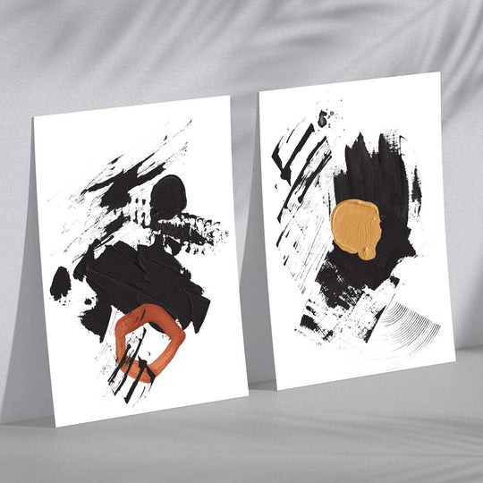 Set de Imprimeuri Artistice Abstracte pentru Decor Modern 0